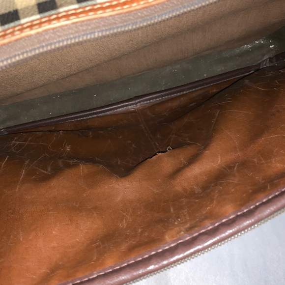 vintage BURBERRY small Nova Check weekender - Picture 10 of 14